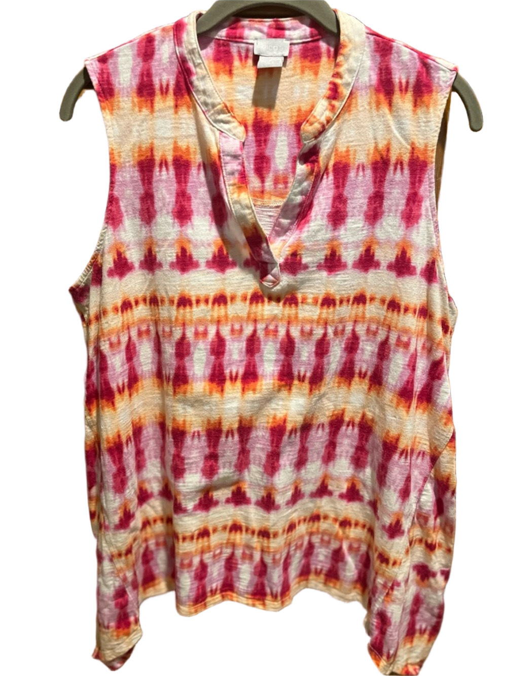 54. WOMENS CHICO’S 2/L DETAIL TOP